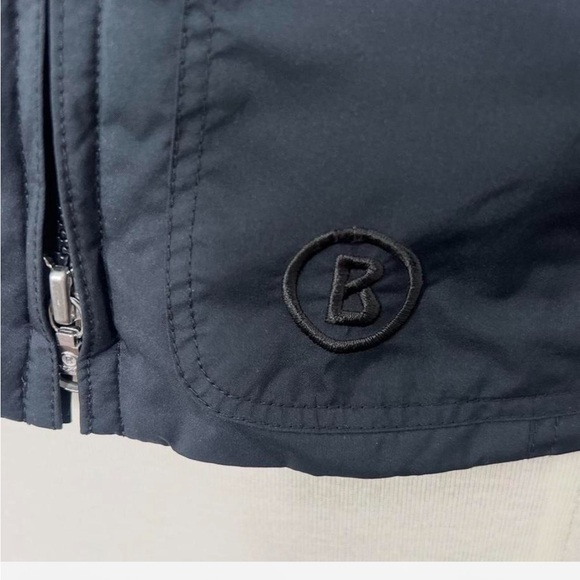 Vintage Bogner Ski Jacket Shell Black Fitted. Size 8 - Picture 7 of 11